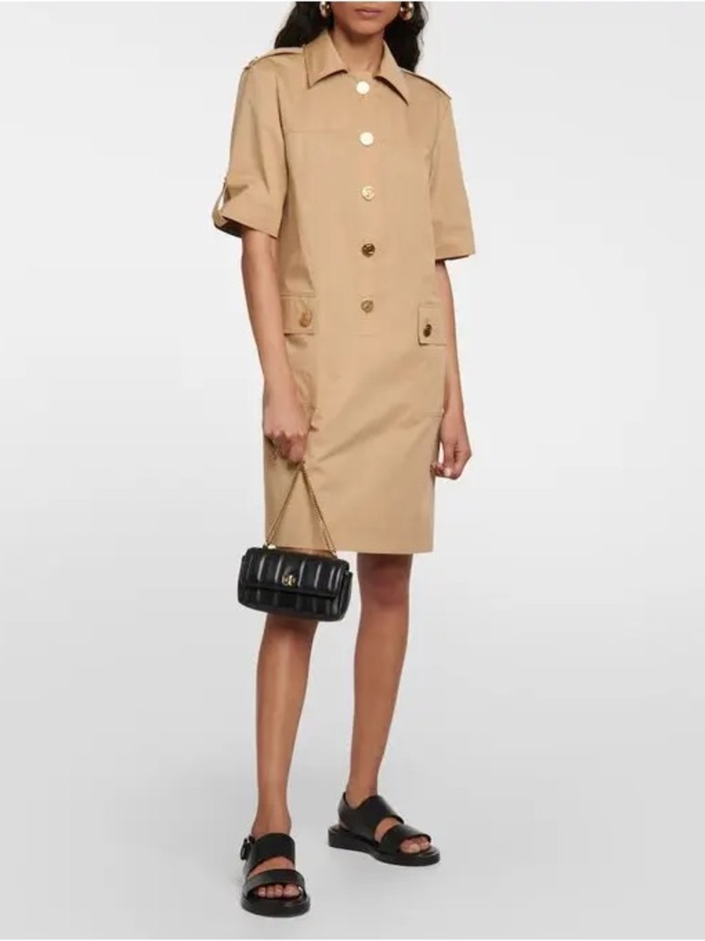 Michael Kors Utilitarian Shirt Dress